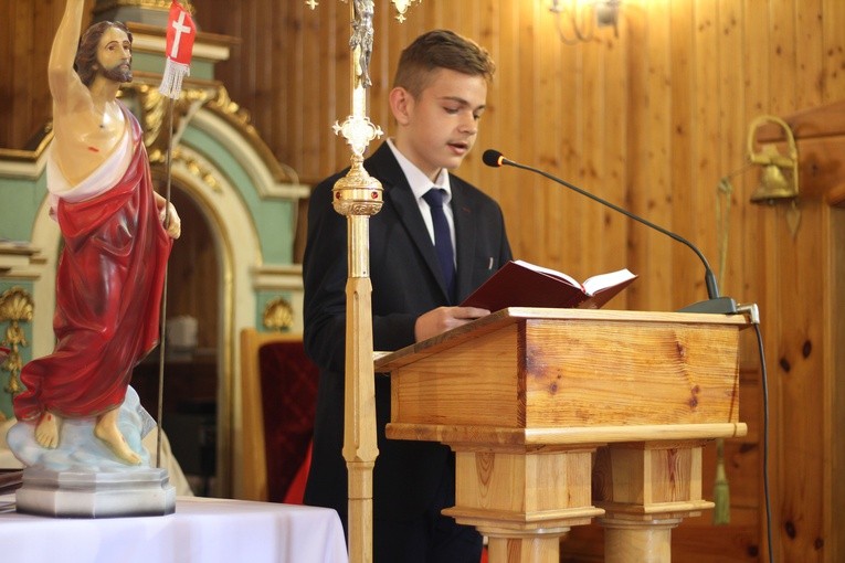 Relikwie bł. ks. Jerzego w Uniecku