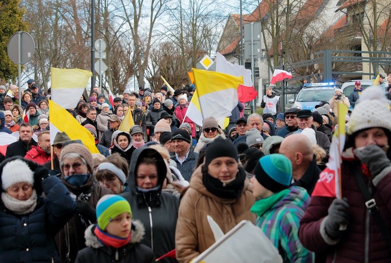 Kwidzyn. Marsz papieski