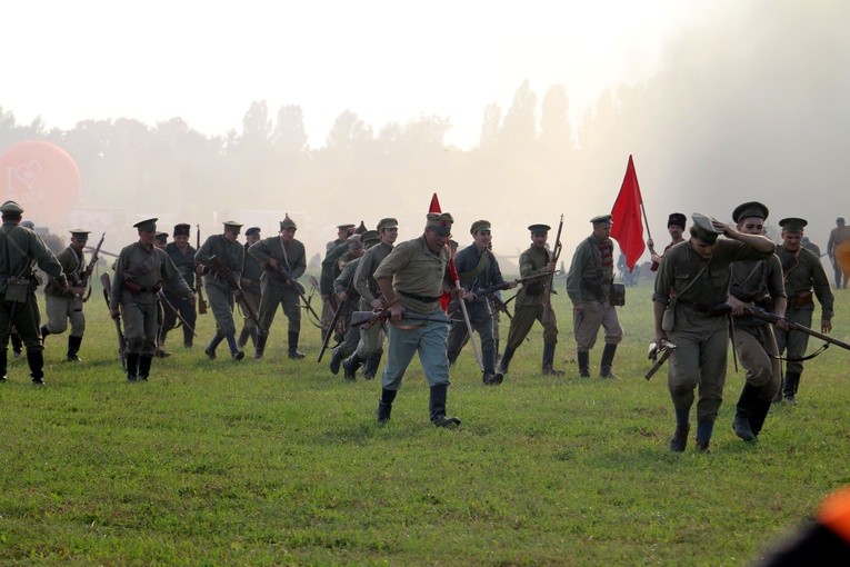Płock. Rekonkstrukcja Obrony Płocka 1920