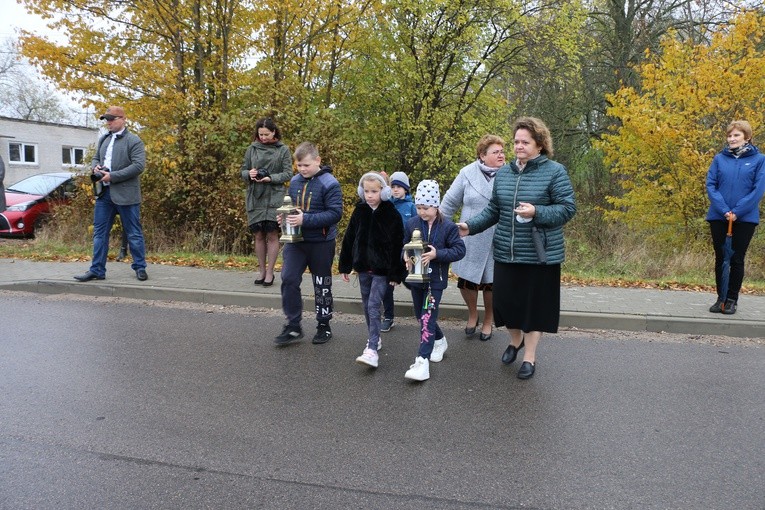 Nowe Niestępowo (Pokrzywnica). Poświęcenie zabytkowej kapliczki