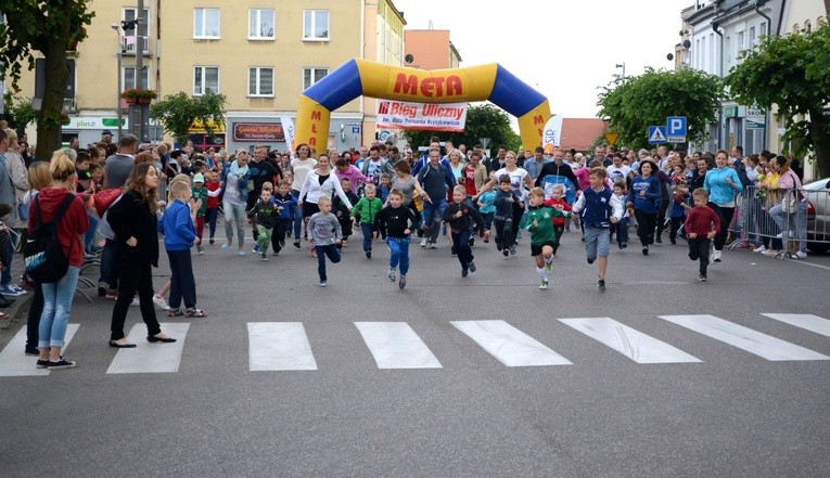 Bieg uliczny w Mławie