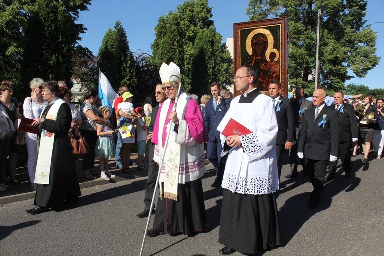 Płock. Nawiedzenie w parafii pw. Ducha Świętego