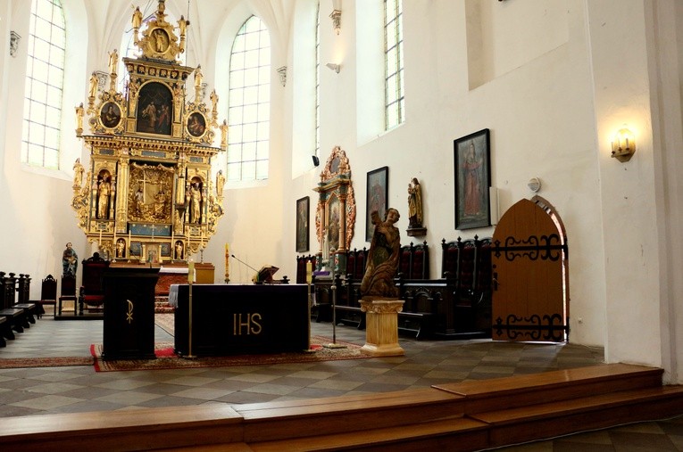 Figura św. Marii Magdaleny w Nowym Stawie