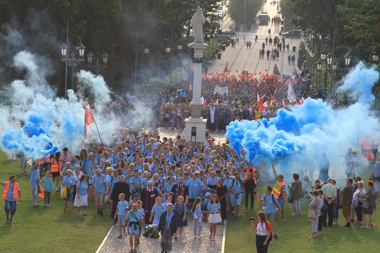 Pielgrzymka 2018. Wejście na Jasną Górę. cz.3