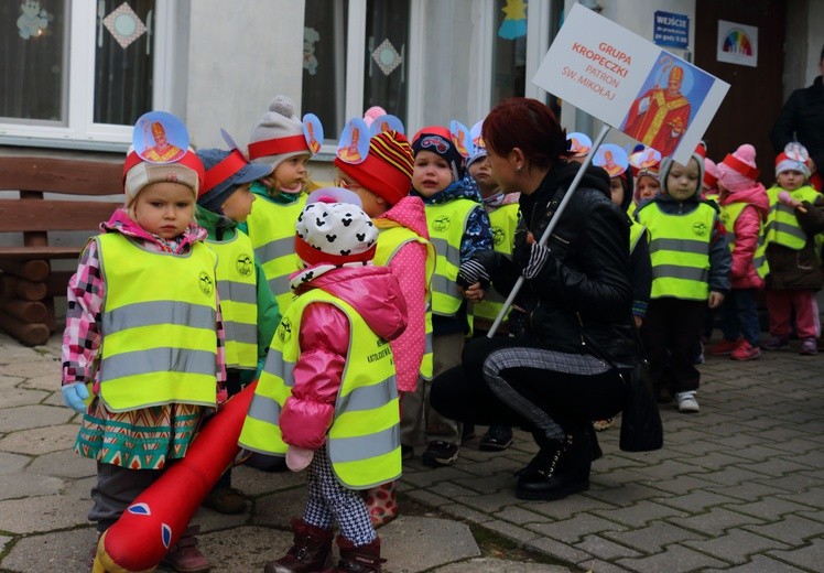 Pochód Wszystkich Świętych - przedszkole bł. Franciszki