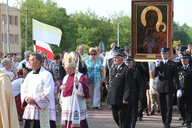 Korzeń - Łąck. Nawiedzenie w parafii św. Walentego