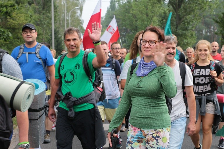 Pierwszy dzień pielgrzymki - przedpołudnie