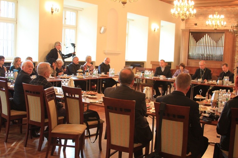 Dziennikarze u biskupa płockiego
