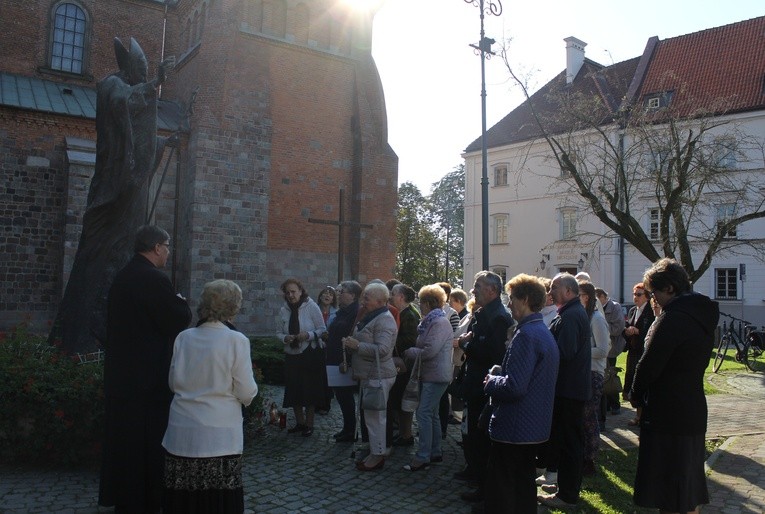Koronka na ulicach Płocka