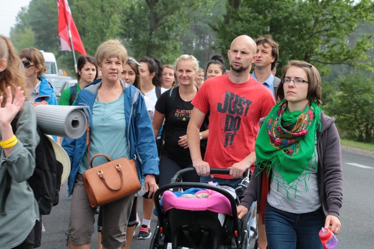 Pierwszy dzień pielgrzymki - przedpołudnie