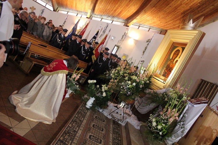 Lucień. Nawiedzenie w parafii św. Kazimierza