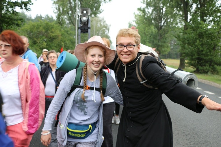 Pierwszy dzień pielgrzymki - przedpołudnie