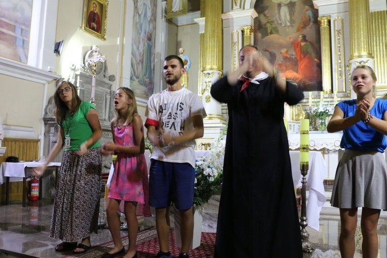 Piesza pielgrzymka Ełcka w Makowie Mazowieckim