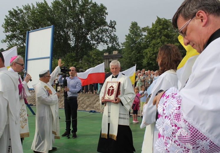Peregrynacja - przeprawa Wisłą
