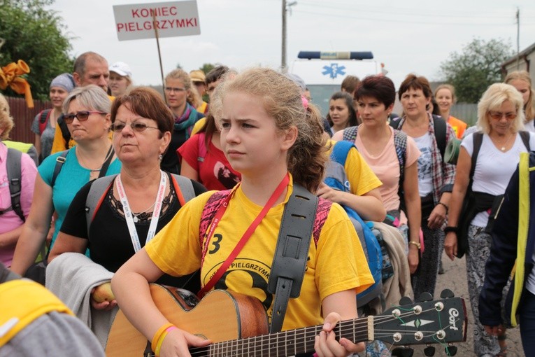 Pierwszy dzień pielgrzymki - przedpołudnie