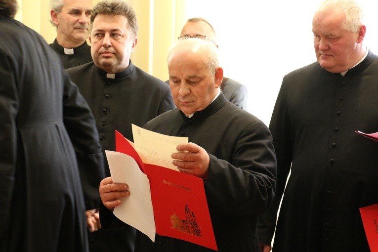 Płock. Wręczenie nominacji proboszczowskich