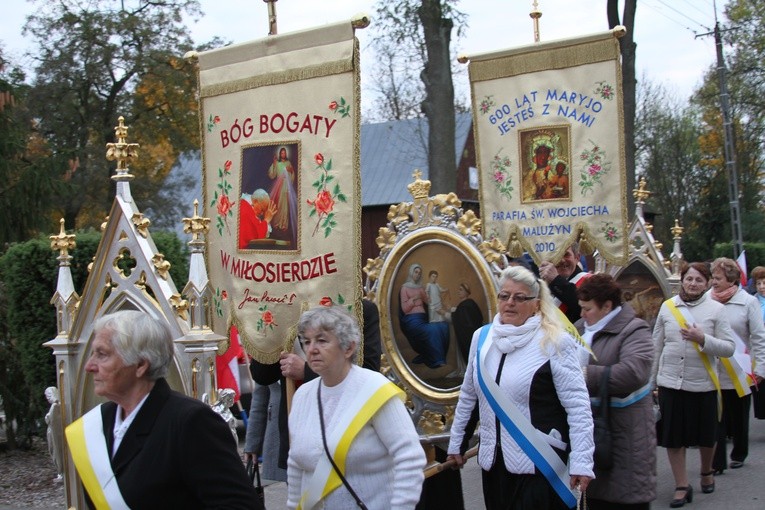 Malużyn. Nawiedzenie w parafii św. Wojciecha