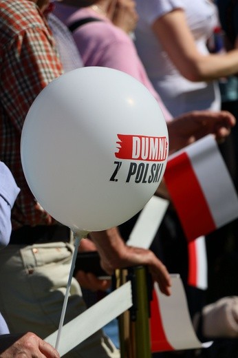 Sztum - spotkanie z prezydentem Andrzejem Dudą 