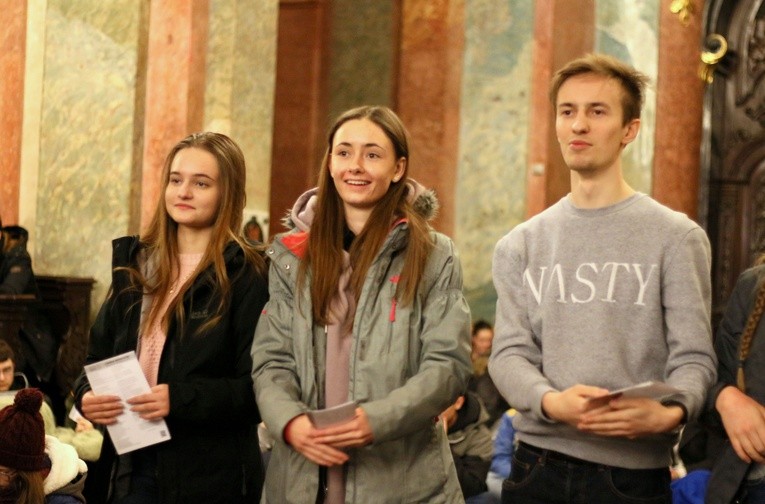 Czuwanie maturzystów