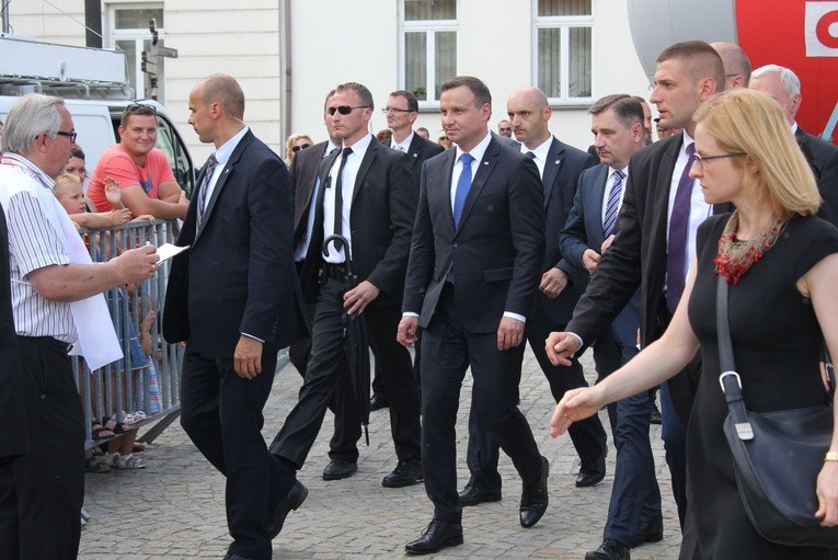 Prezydent Andrzej Duda w Płocku