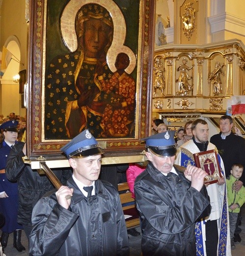 Czerwińsk n. Wisłą. Nawiedzenie w parafii Zwiastowania NMP