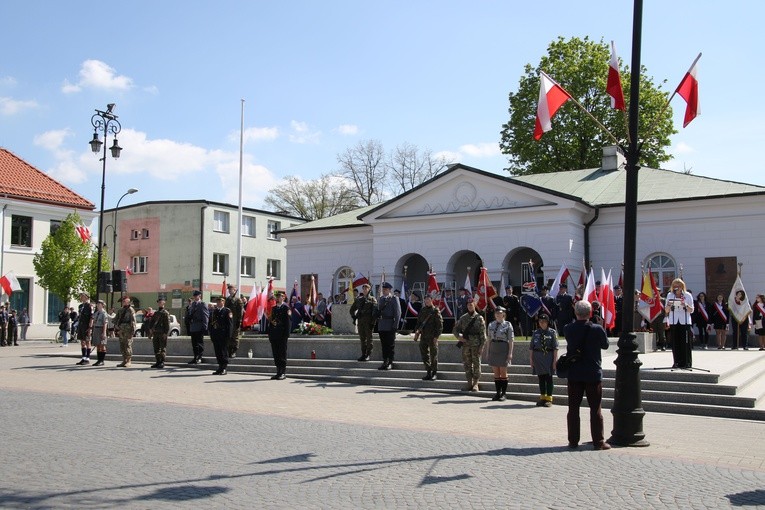 Płock. Uroczystości trzeciomajowe