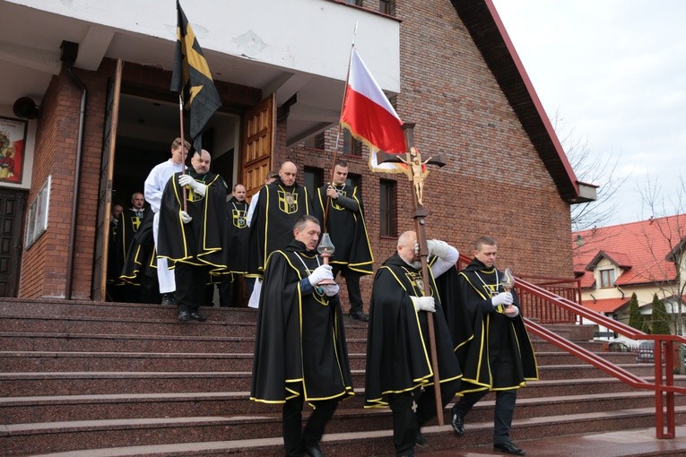 Rycerze Jana Pawła II w Modlinie