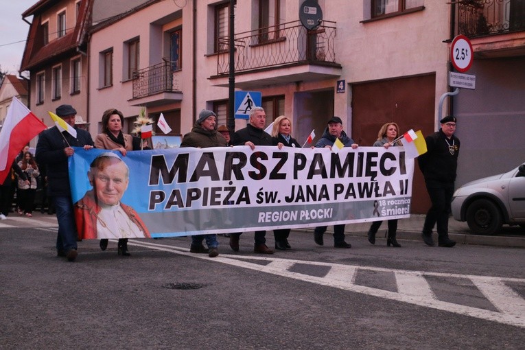 Sierpc. Marsz papieski
