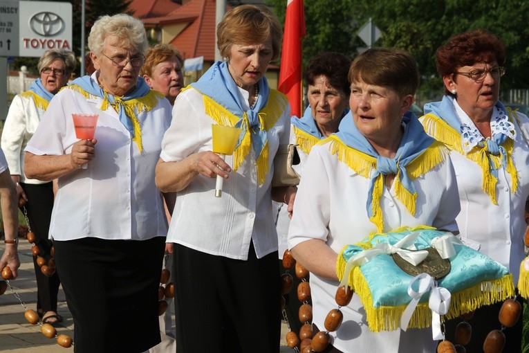 Korzeń - Łąck. Nawiedzenie w parafii św. Walentego