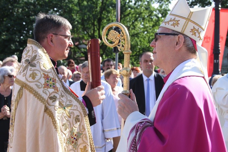 Płock. Nawiedzenie w parafii św. Zygmunta