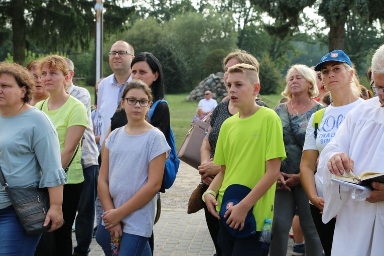 Pielgrzymi w Skępem