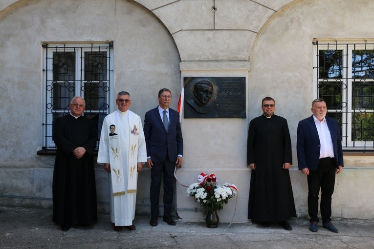 Czerwińsk n. Wisłą. Odsłonięcie tablicy upamiętniającej bł. ks. Józefa Kowalskiego