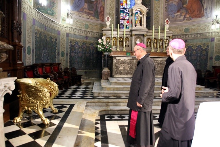 Płock. Bp Szymon w diecezji płockiej
