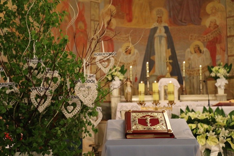 Sikórz. Nawiedzenie w parafii św. Barbary