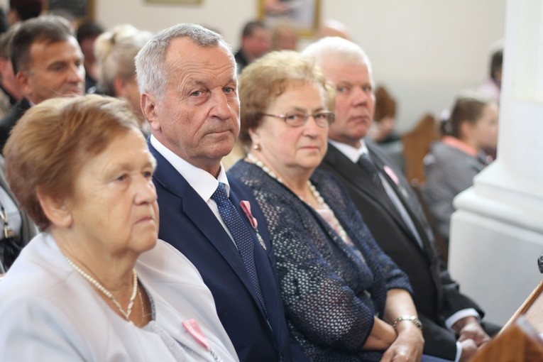 Małżonkowie jubilaci w Popowie. Część 1
