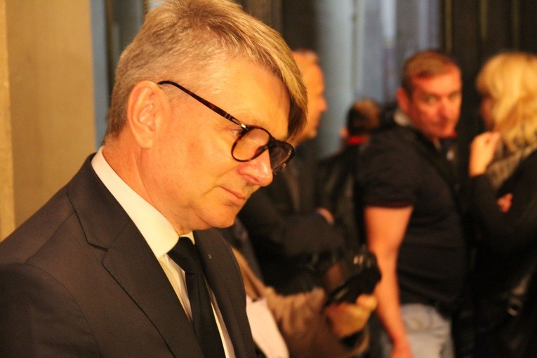 Konferencja prasowa o remoncie kaplicy królewskiej