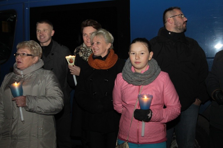 Gąsocin. Nawiedzenie w parafii św. Maksymiliana Maria Kolbe