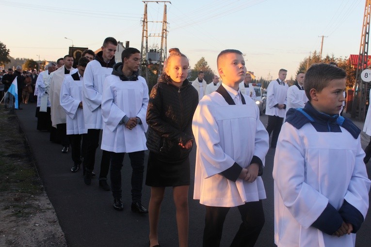 Strzegowo. Nawiedzenie w parafii św. Anny