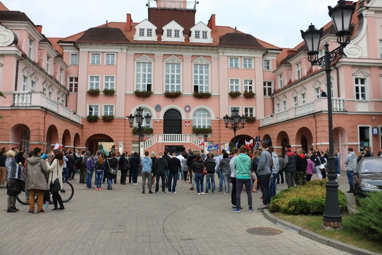 Antyislamski protest w Iławie