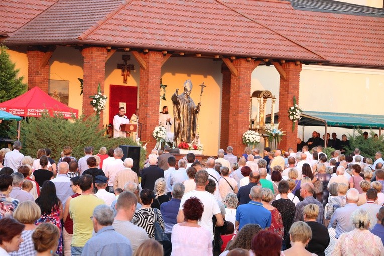 Pielgrzymi w Skępem