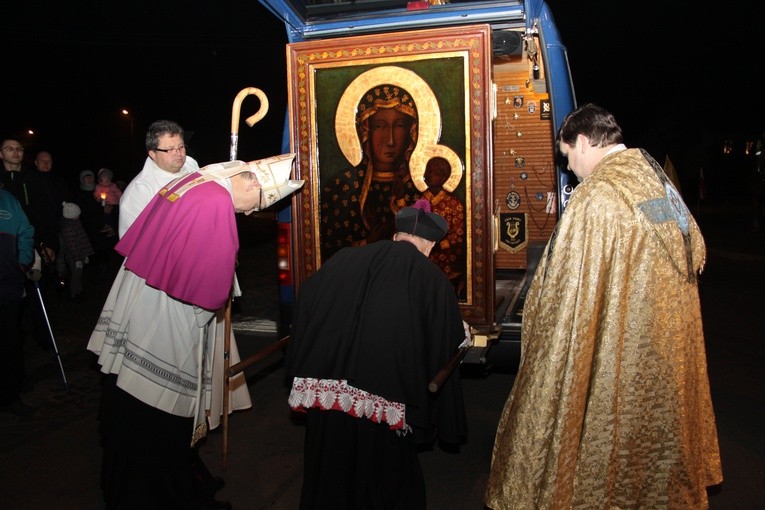 Gąsocin. Nawiedzenie w parafii św. Maksymiliana Maria Kolbe