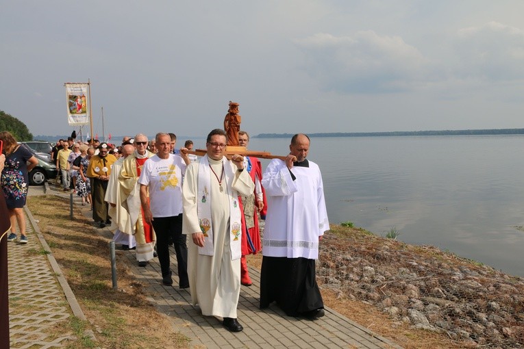 Dobrzyń nad Wisłą. Powitanie figury św. Jakuba