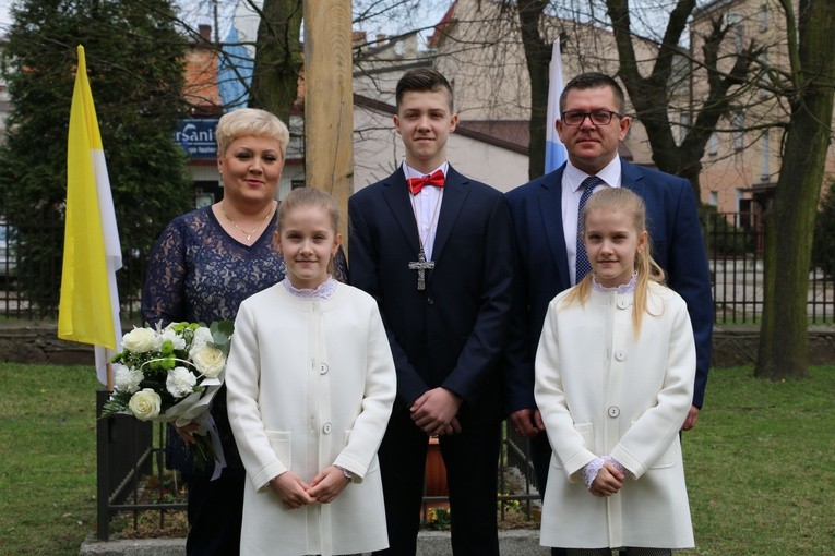 Bierzmowanie w makowskiej farze