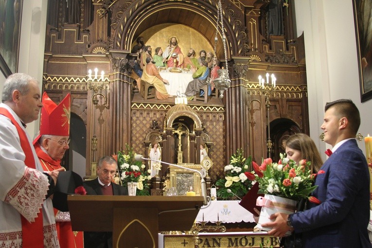 Uroczystość w Wieczfni Kościelnej