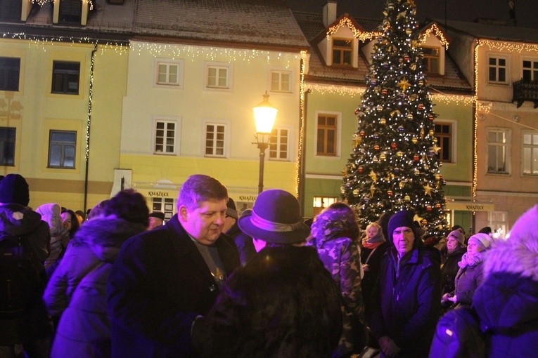 Wigilia przed ratuszem - Płock