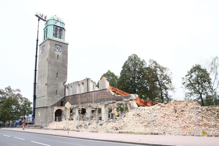 Rozbiórka kościoła w Bytomiu, cz. 2