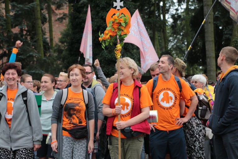 Pierwszy dzień pielgrzymki - przedpołudnie