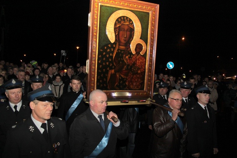 Strzegocin. Nawiedzenie w parafii Matki Bożej Szkaplerznej