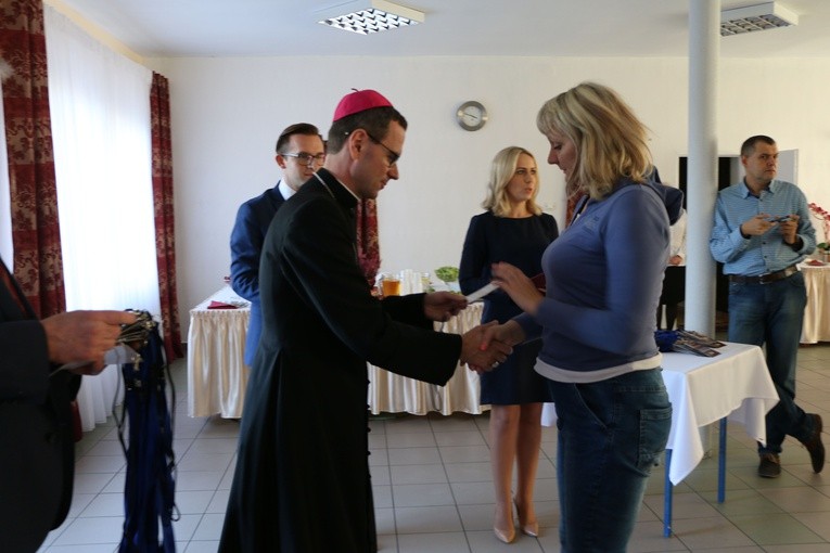 Poświęcenie nagrobków w Ciechanowie