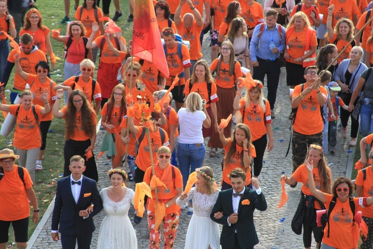 Pielgrzymka 2018. Wejście na Jasną Górę. cz.3